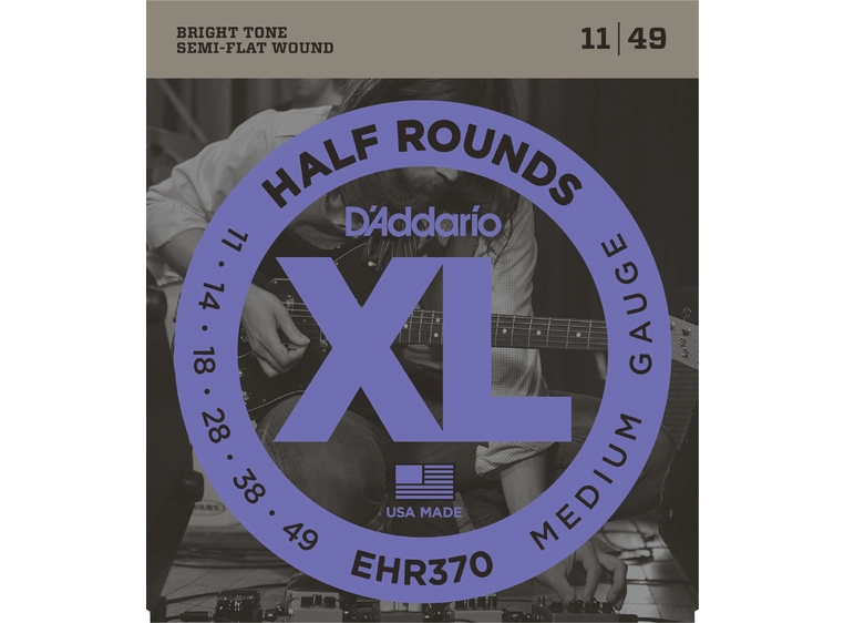D'Addario EHR370 Half Round (011-049) 